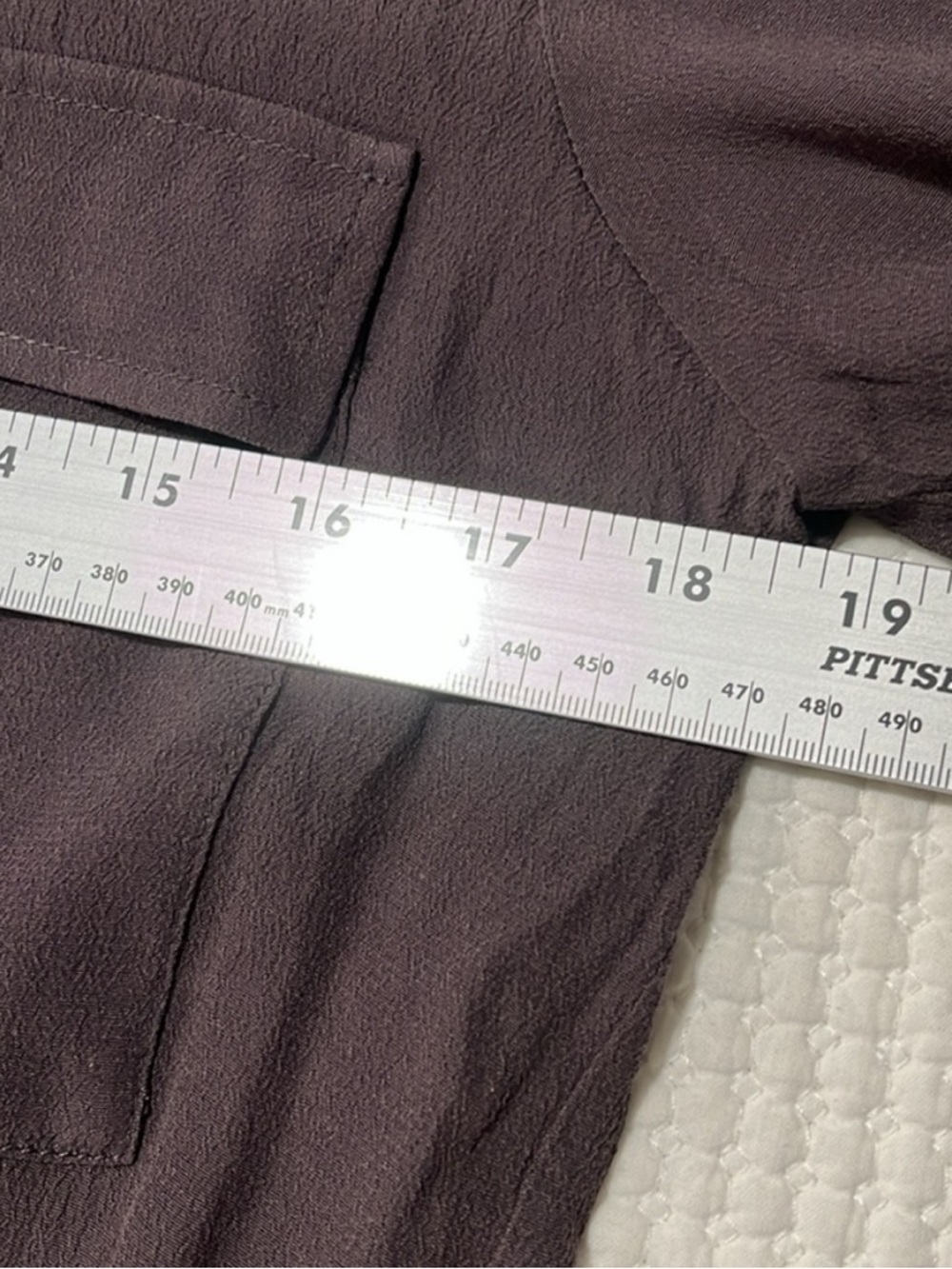 Madewell Viscose Jumpsuit Womens M Utility Button Front pockets Casual Travel - Picture 7 of 12